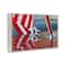 Stupell Industries Flag On Boat Hull Framed Giclee Art
